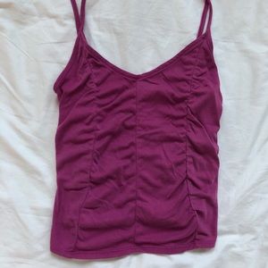 Dark Pink Tank Top